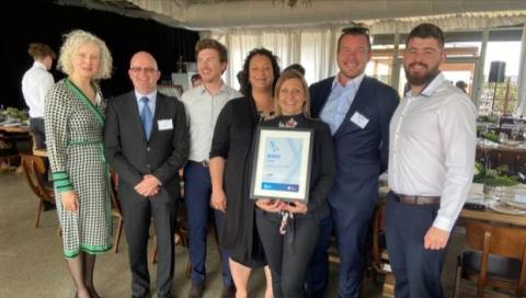 ECLIPS team at the the ACT Export Awards