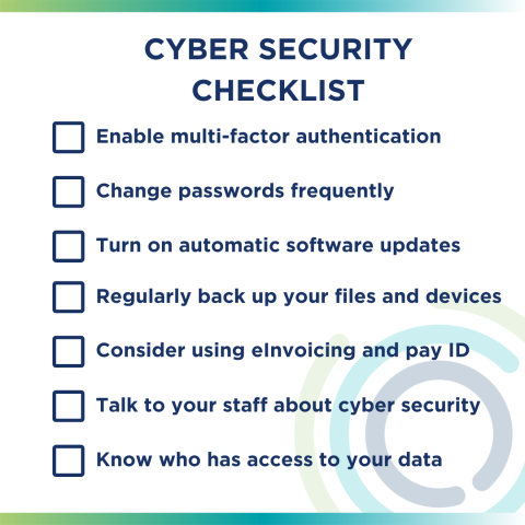 cyber security checklist