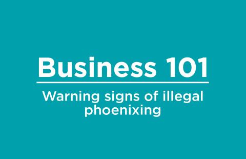 Business 101 - Illegal phoenix tile